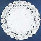 NEW LOT 24 BROOKLACE FANCY LACE 5 PASTEL PINK ROUND PAPER DOILIES 