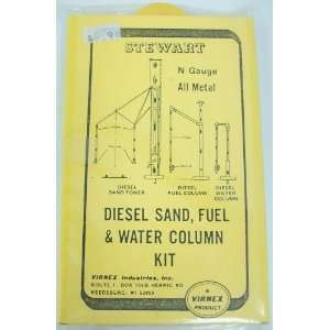  Stewart 1103 N Scale Sand Fuel & Water Column Kit Toys 