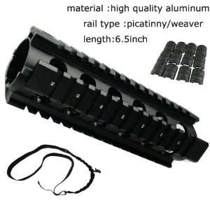 AR M14 Quad Rail Handguard Mount +One Point Tactical Bungee Sling 