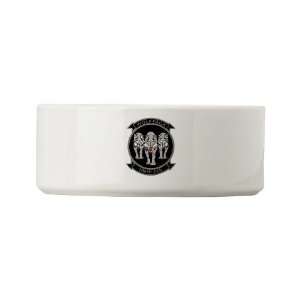    HMH 466 Wolfpack Military Small Pet Bowl by 
