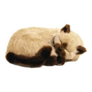  Perfect Petzzz Huggable Breathing Kitty Cat Pet Tan 