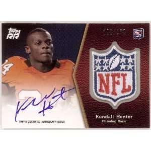 Hunter 2011 Topps RR Rookie Autograph NFL Shield Patch Serial #159/170 