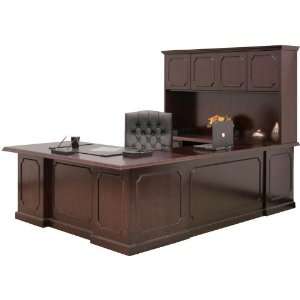    U Shaped Desk with Hutch by Regency Furniture