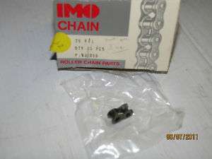 Lot of 25 IMO Chain R/L Roller Links #35 30056 New  