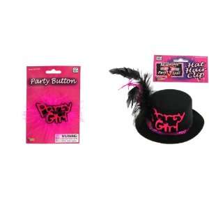  Party Girl Hair Clip and Button Toys & Games