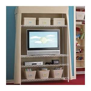  InterMetro Canvas Entertainment Center