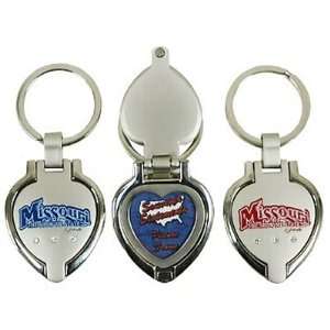  Missouri Keychain Metal Heart Locket Case Pack 48 Sports 
