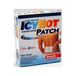  Icy Hot Back Patch 5ct