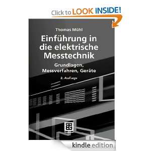 Einführung in die elektrische Messtechnik (German Edition) Thomas 