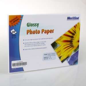  Meritline Glossy Photo Paper Overcoat / Undercoat 5 x 7 