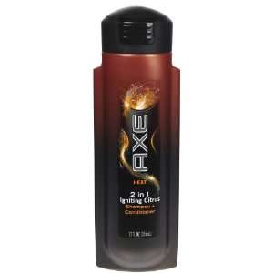  Axe Shampoo/Conditioner Heat Igniting Citrus 2 in 1 12 oz 