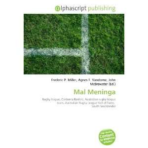  Mal Meninga (9786132756688) Books