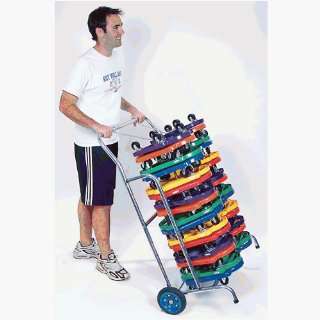 Physical Education Storage   Scooter Board/cone Storage Cart  