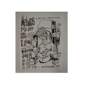  The Melvins Handbill Poster Aaron C. 