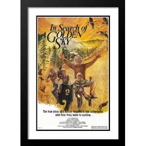   Search of a Golden Sky 32x45 Framed and Double Matted Movie Poster   A