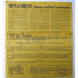  Impeachment History and the Constitution 