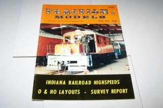 MAY 1974 TRACTION MODELS train trolley model magazine  