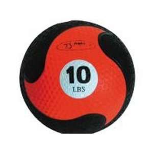  Heavymed Ball, 10 lbs., Dia. 9“ , Orange Health 