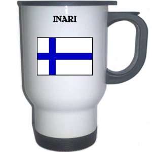 Finland   INARI White Stainless Steel Mug