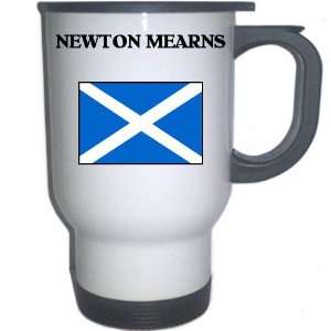  Scotland   NEWTON MEARNS White Stainless Steel Mug 