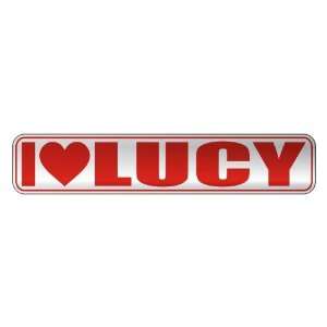   I LOVE LUCY  STREET SIGN NAME