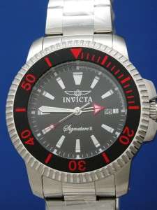New Mans Invicta Signature II 7285 Stainless Wach  