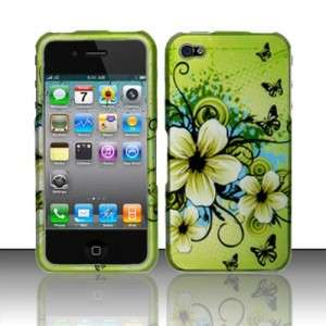   Flowers HARD Protector Case Snap On Phone Cover for Apple iPhone 4 4S