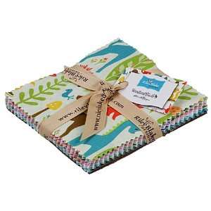  Sheri McCulley Studio WOODLAND TAILS 5 Charm Pack 