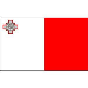  Malta Flag 6X10 Foot Nylon PH Patio, Lawn & Garden