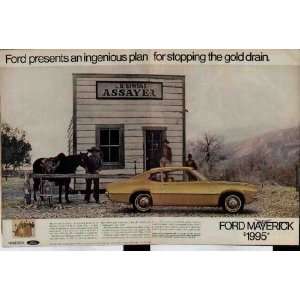  1969 Ford Maverick, $1995.00 Ad, A4287A. 