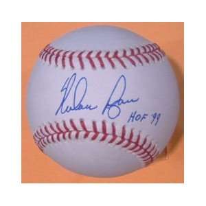 Nolan Ryan Autographed/Hand Signed Baseball with HOF 99 Inscription