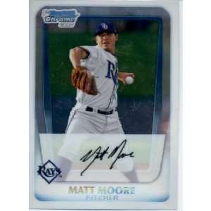   Chrome Prospects #220 Matt Moore Tampa Bay Rays