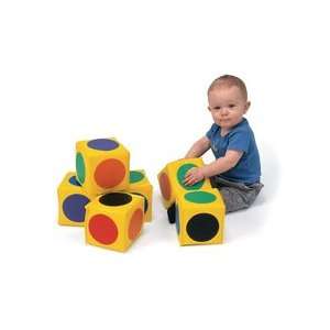  Match the Dot Blocks (Set of 6) Toys & Games