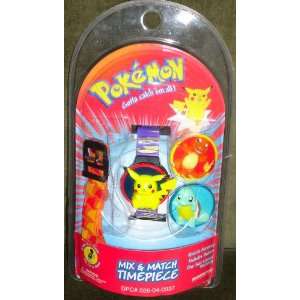  Pokemon Watch Mix & Match Timepiece Toys & Games