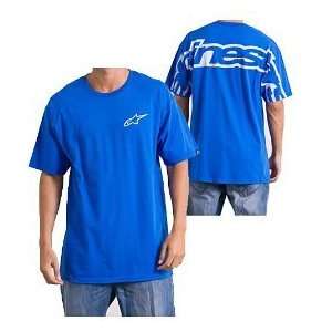  T SHIRT MASSIVE BLU S Automotive