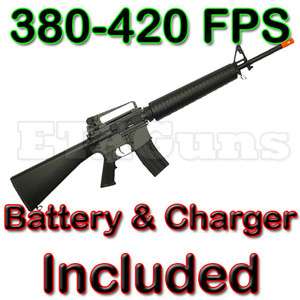   M16 A2 A3 M4 M16A2 M16A3 Full Auto Electric Metal AEG Rifle Gun F6610