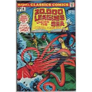  Marvel Classics #4   20,000 Leagues Under The Sea Comic 