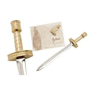    Miniature Alexander the Great Sword (Gold)