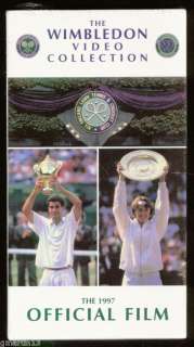 WIMBLEDON 1997 Official Film   Tennis   NEW VHS  