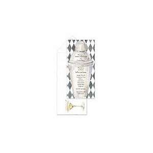 Martini Shaker Invitation Wedding Invitations