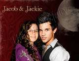 Twilight New Moon Iron On CUSTOM w You & Jacob (Taylor)  