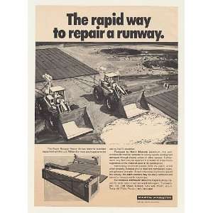  1976 Martin Marietta Rapid Runway Repair Kit Print Ad 