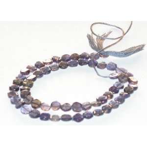  Iolite COIN Gemstones Strand Beads For Patio, Lawn 