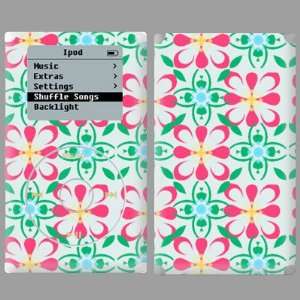 IPOD 4G Colorful Flower Skin 03023