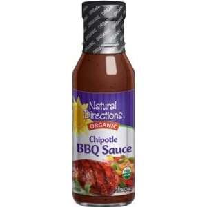 Natural Driections Organic Chipotle BBQ Sauce   12 Pack  