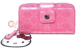Sanrio Hello Kitty Embossed Wallet  Princess Pink  Loungefly