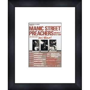  MANIC STREET PREACHERS UK Tour 2002   Custom Framed 