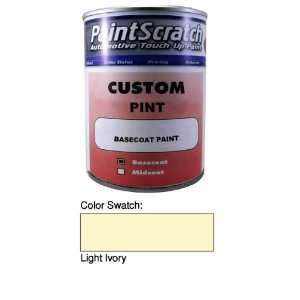 Pint Can of Light Ivory Touch Up Paint for 1985 Audi 4000S (color code 