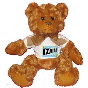  FROM THE LOINS OF MY MOTHER COMES IZAIAH Plush Teddy Bear 