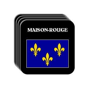  Ile de France   MAISON ROUGE Set of 4 Mini Mousepad 